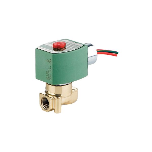 WASHER SOLUTIONS WS10523 Brass Solenoid Valve 120VAC 1/4" Pipe Size - 10523