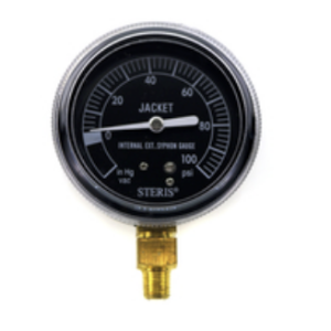 STERIS P007871-051 Jacket Pressure Gauge, Bottom Mounted - 1761