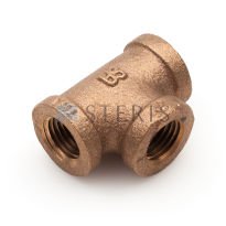 STERIS P004906-091 Brass Tee Fitting - 2644