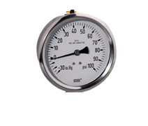 WASHER SOLUTIONS WS3378 Pressure Gauge 0-60, Bottom Mount - 3378