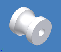 WASHER SOLUTIONS WS3409 Carriage Roller 1-3/8 - 3409