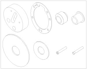 WASHER SOLUTIONS WS5597 Multiport Valve Repair Kit - 5597