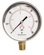 STERIS P338521-852 Jacket Pressure Gauge 1/2 0-60, Bottom Mount - 5924