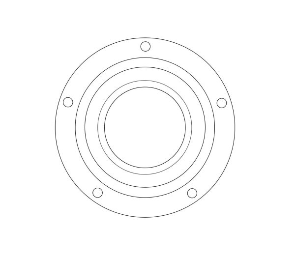 STERIS P117906-345 Water Inlet Membrane Side - 6119