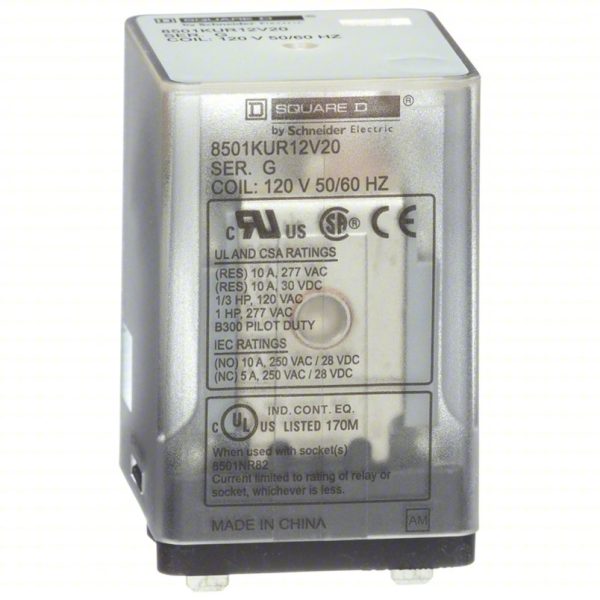 WASHER SOLUTIONS WS6586 Relay 120 VAC 15amp Plug-In - 6586