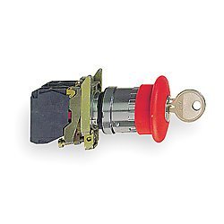 WASHER SOLUTIONS WS6900 Push Button Emergency Stop Keyed (MTP) - 6900