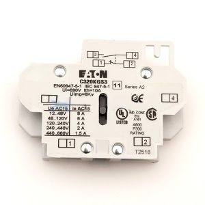 STERIS P117902-876 Contactor Auxiliary Contact - 7582