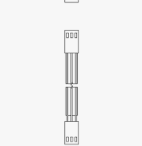 STERIS P093910-546 Connector Assembly 3 Position - 8956