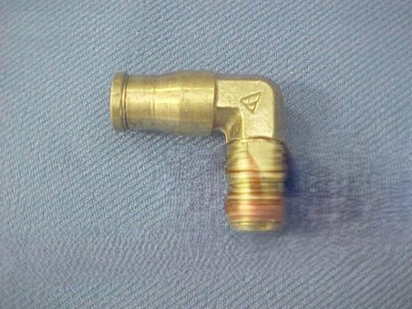 GETINGE 61301602469 Brass Pneumatic Elbow - 9003