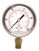 STERIS P764325-974 Pressure Gauge Liquid Filled 0-100 PSI - 4405